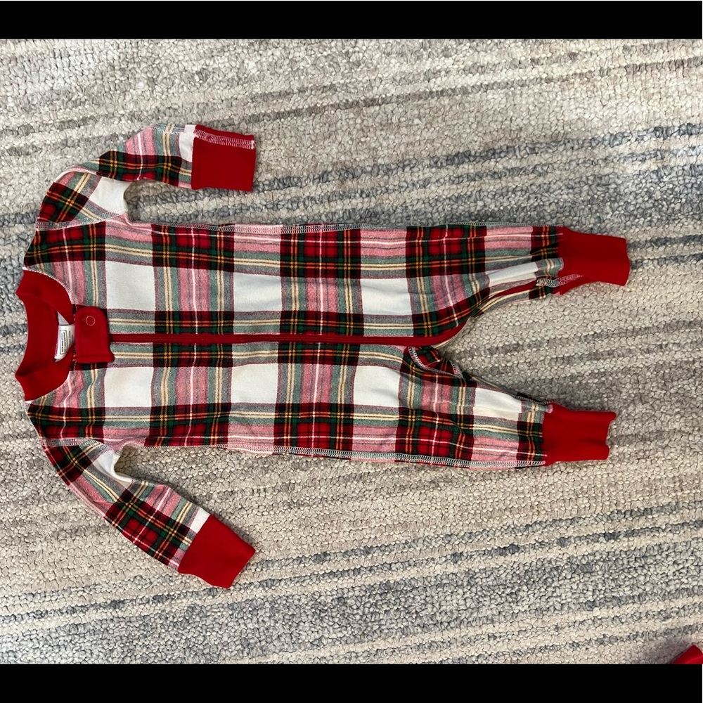 Hanna Andersson holidays pajamas size 3-6 months